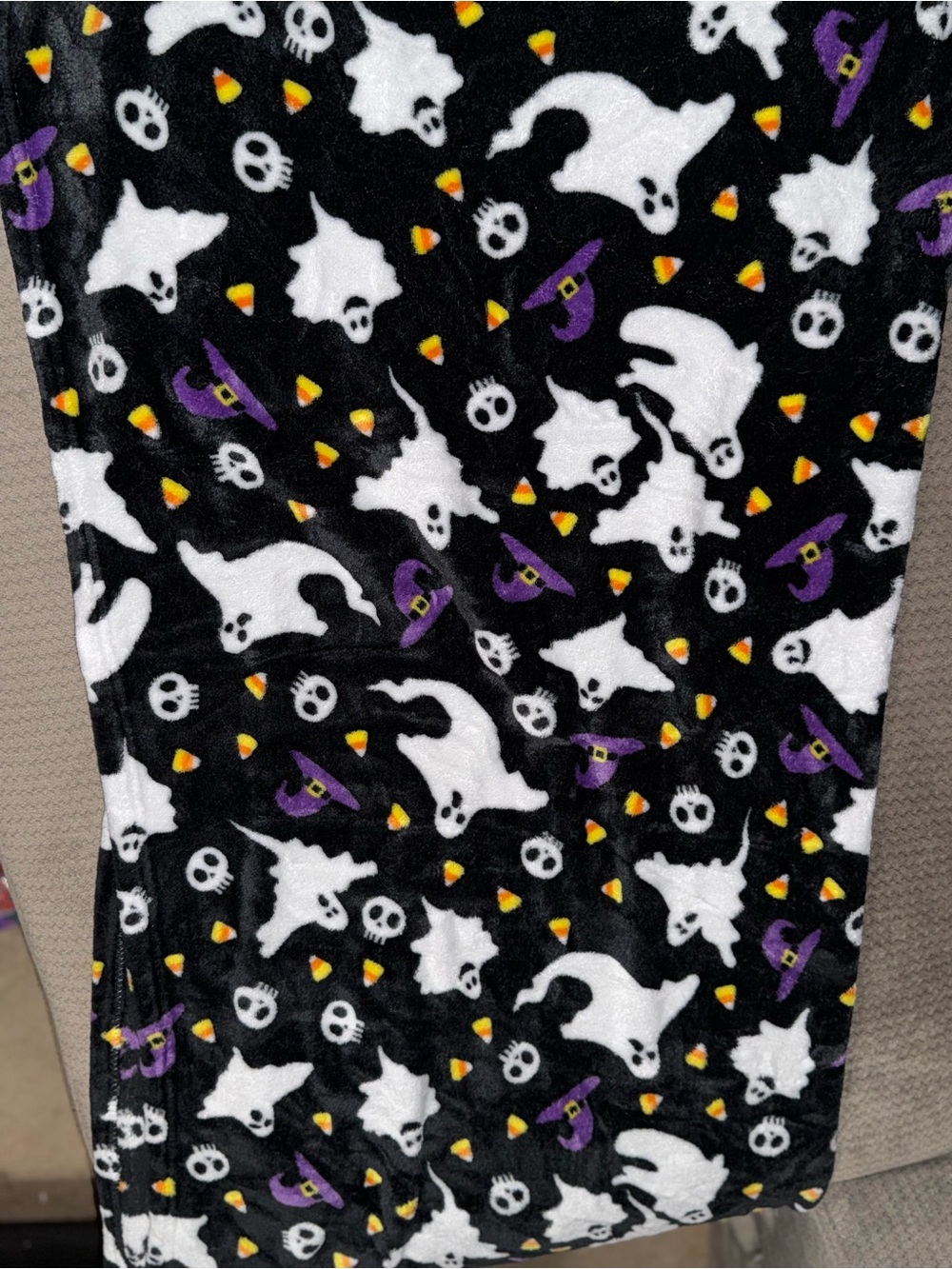 Halloween throw blanket
